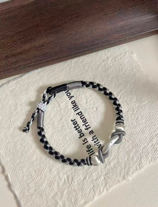 Couples' Bracelets-With you, it's hard not to be happy