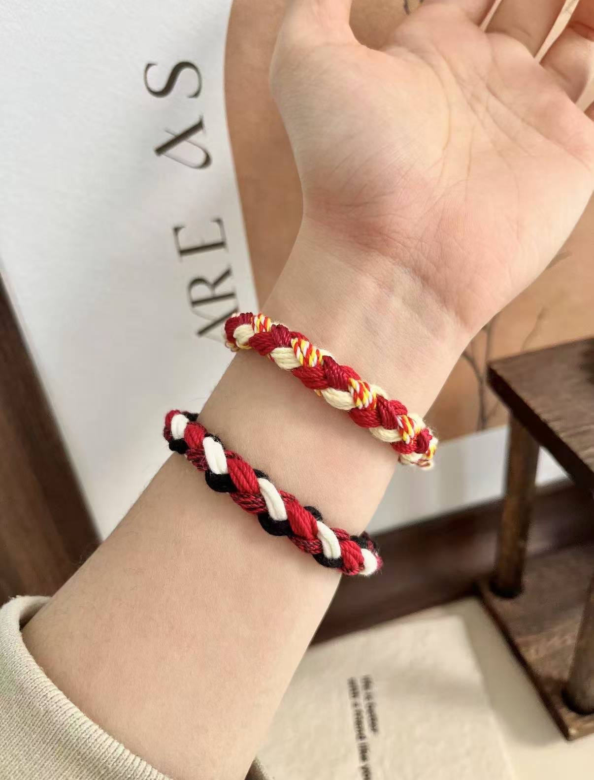 Couples' Bracelets-The Feeling of a Flutter in the Heart
