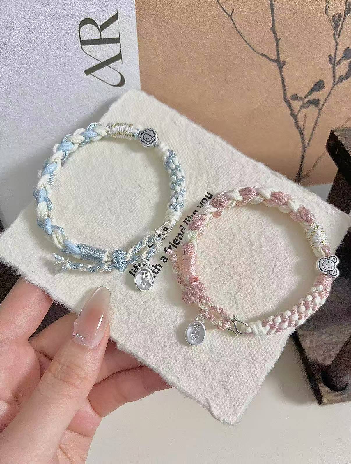 Couples' Bracelets-I think of you every single moment