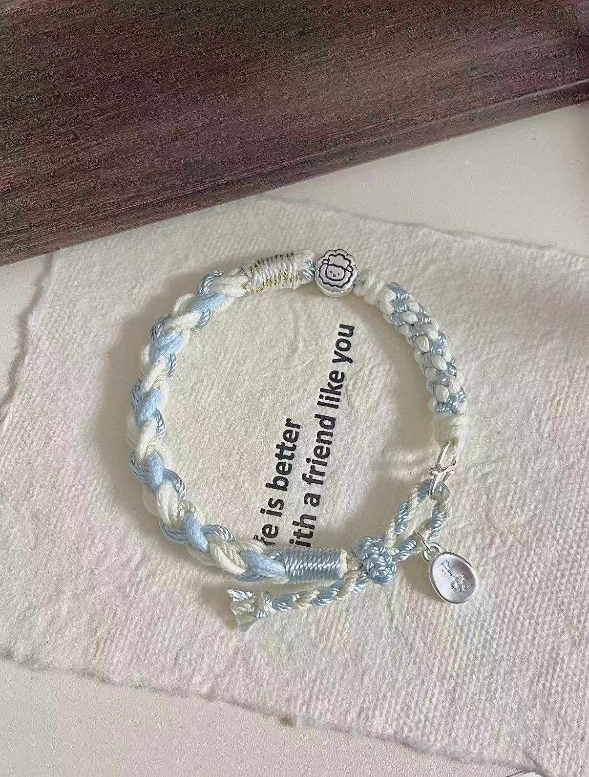 Couples' Bracelets-I think of you every single moment