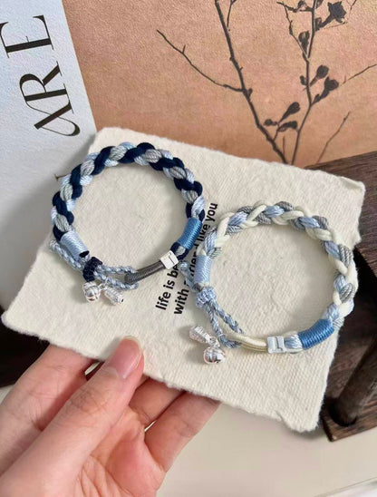 Couples' Bracelets-The world is so big; I want to take you to see it.