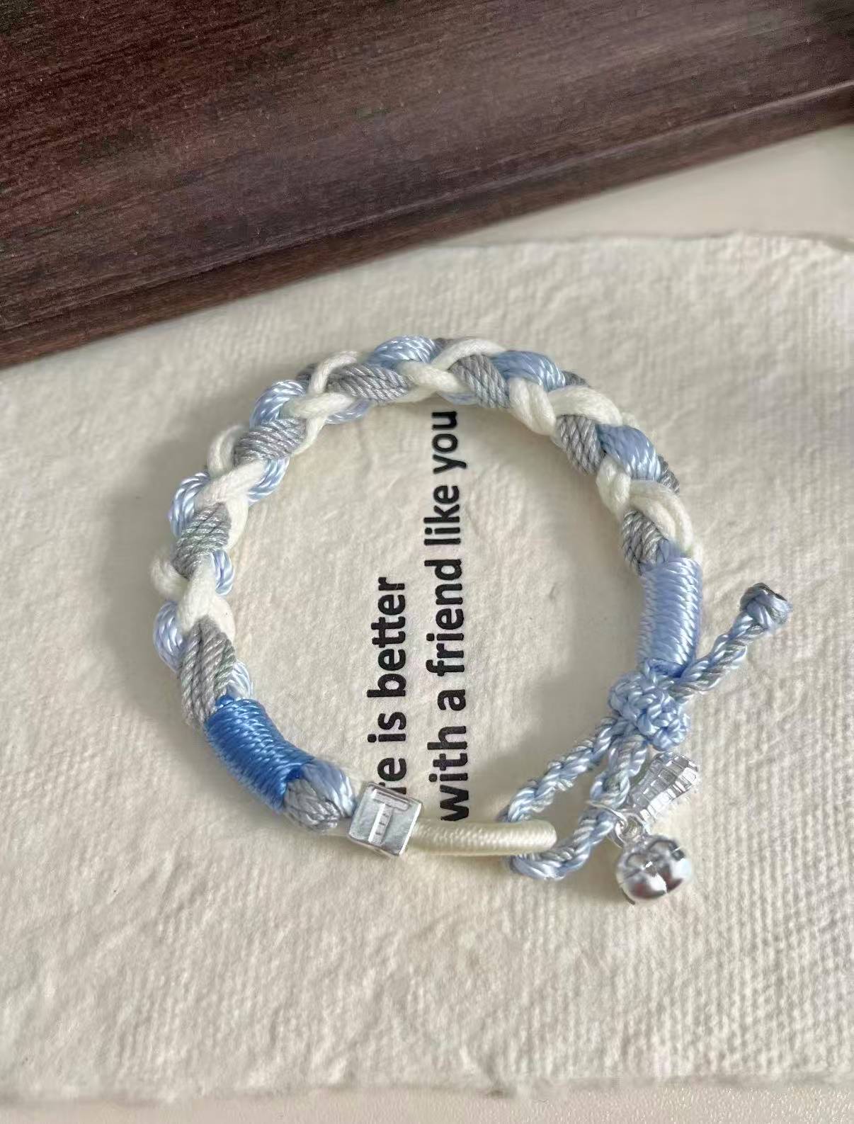 Couples' Bracelets-The world is so big; I want to take you to see it.