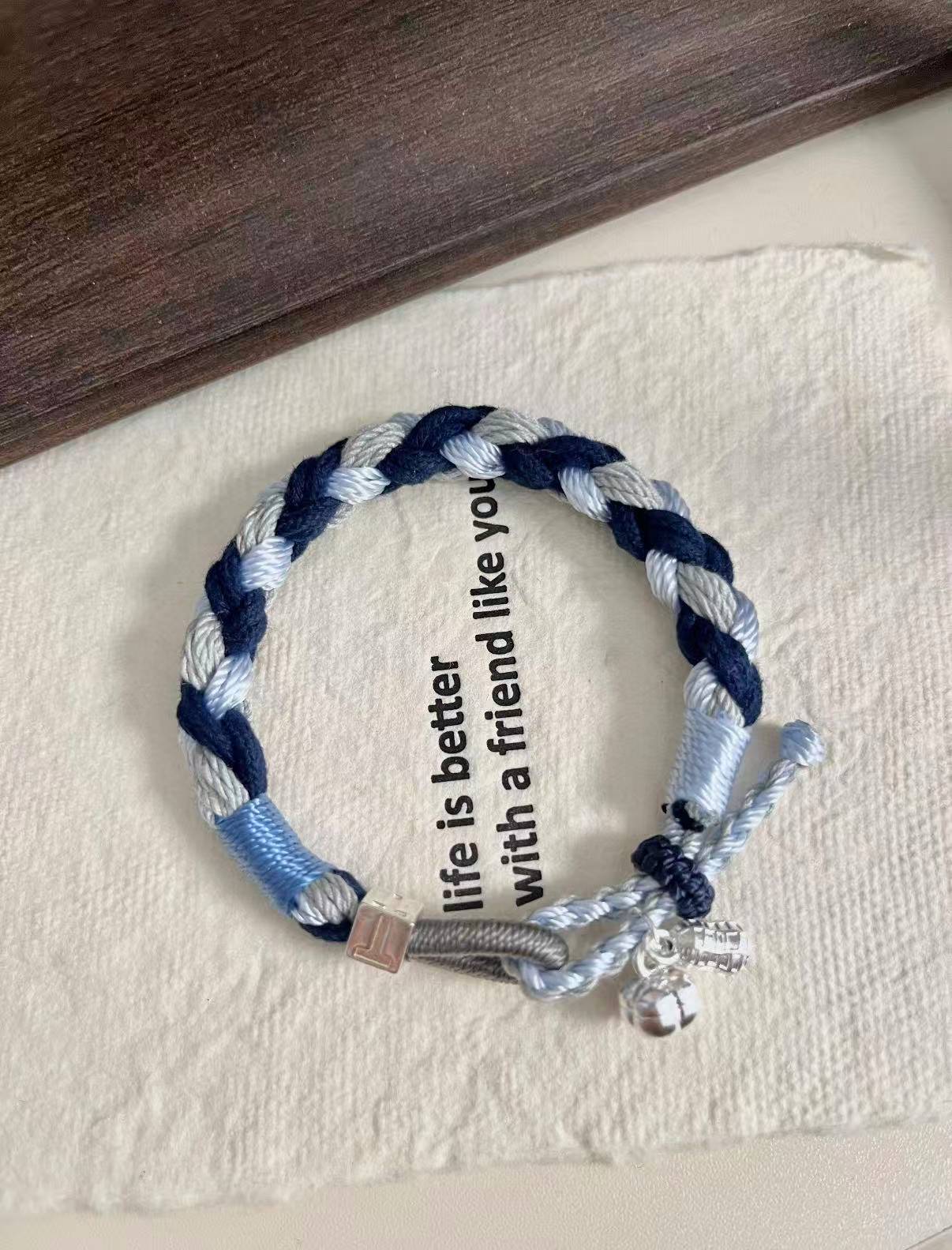 Couples' Bracelets-The world is so big; I want to take you to see it.