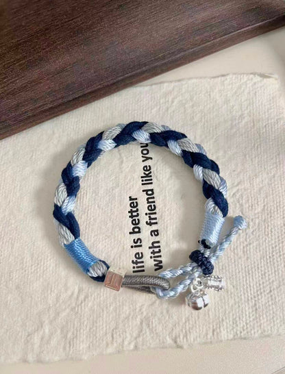 Couples' Bracelets-The world is so big; I want to take you to see it.