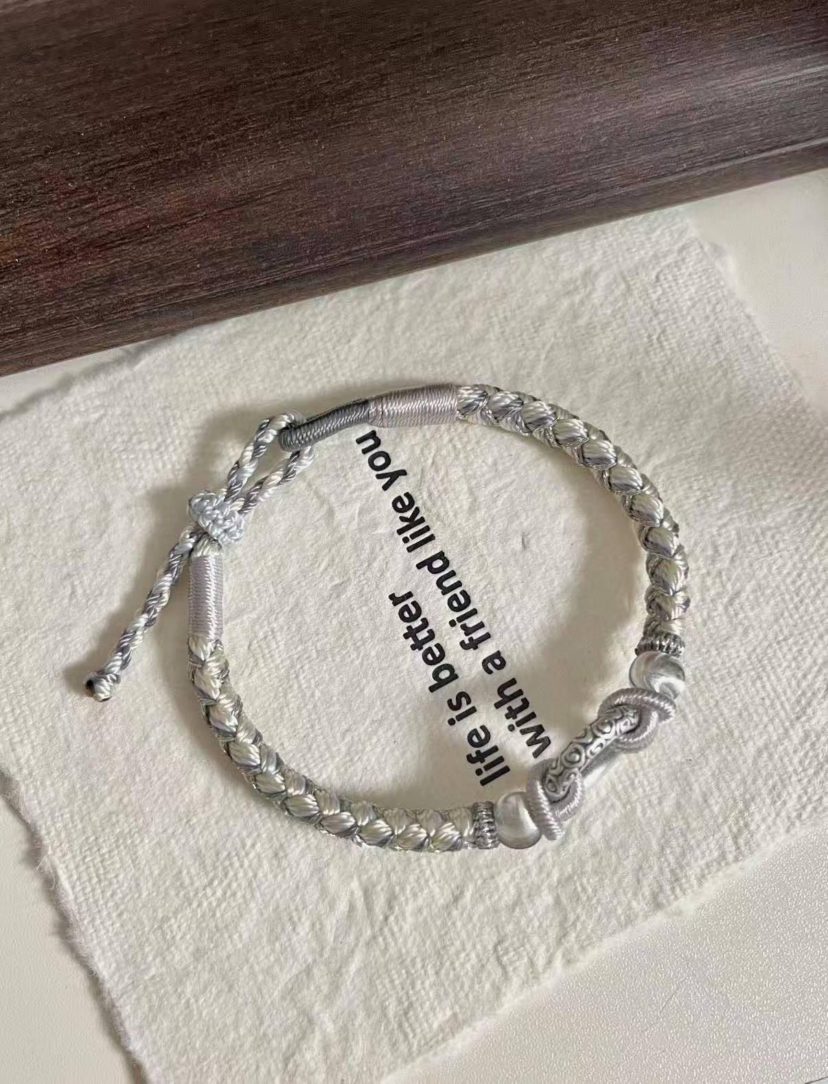 Couples' Bracelets-With you, it's hard not to be happy