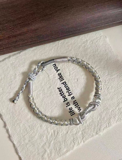 Couples' Bracelets-With you, it's hard not to be happy