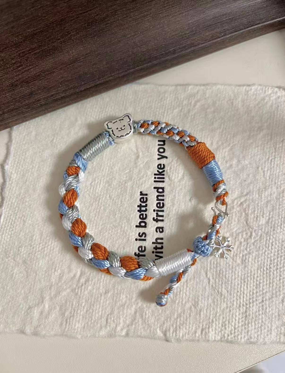 Couples' Bracelets-Loving you means loving you just the way you are.