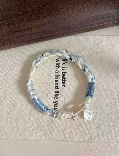 Couples' Bracelets-Happiness is having you by my side
