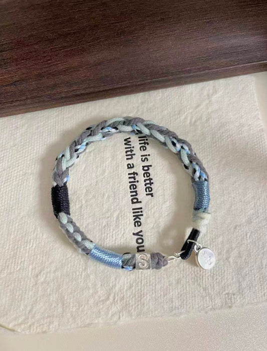 Couples' Bracelets-Happiness is having you by my side