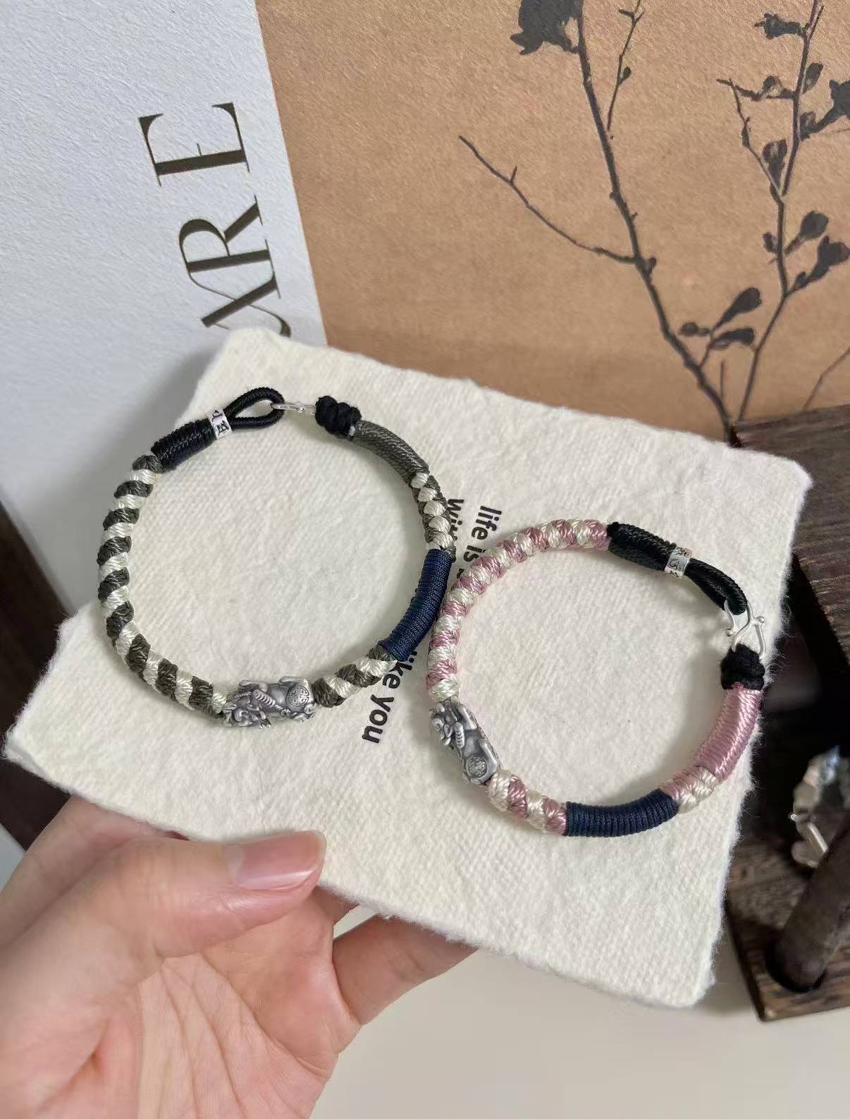 Couples' Bracelets-Being loved is always worth recording
